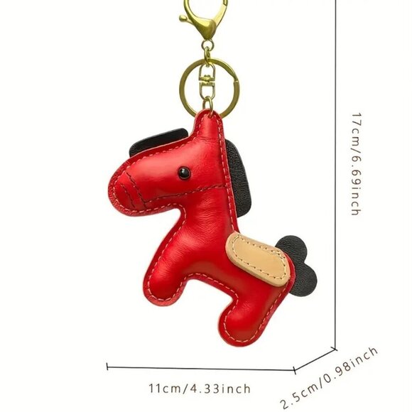 Puffy Large Horse Purse and Bag Accessory or Keychain (new 2025 style) - Picture 6 of 15